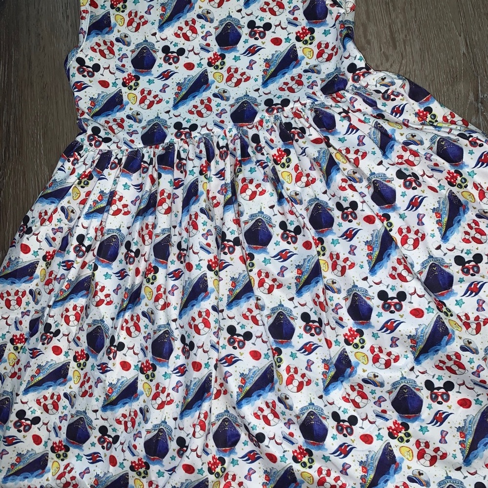Disney cruise themed dress - Picture 2 of 2